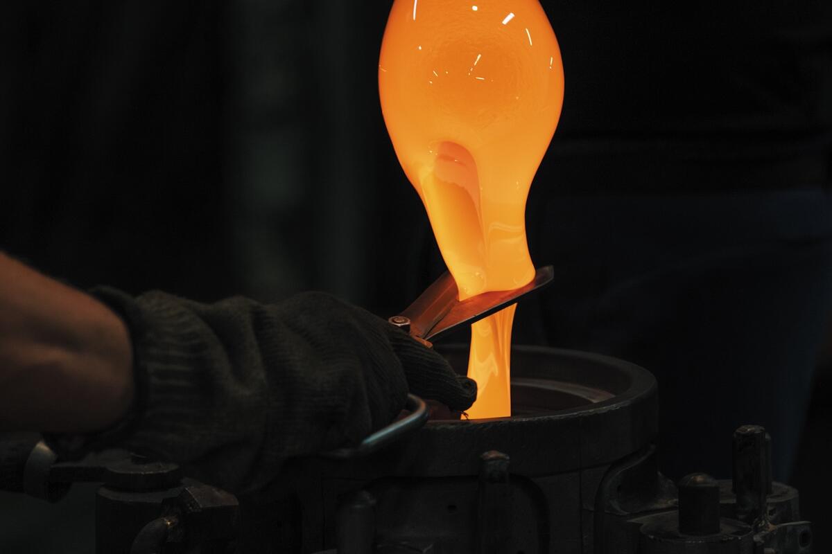 This French glass artist crafts one-of-a-kind pieces for Lalique