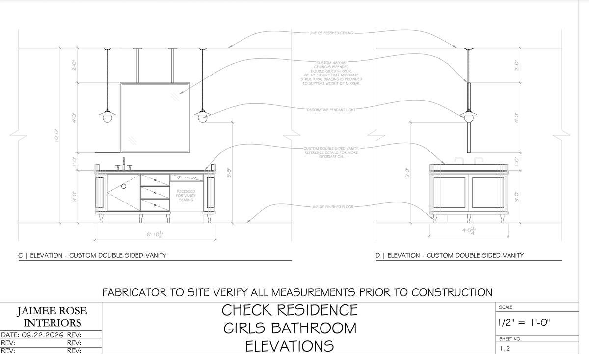 Jaimee Rose on bringing the classic kitchen island into the bathroom