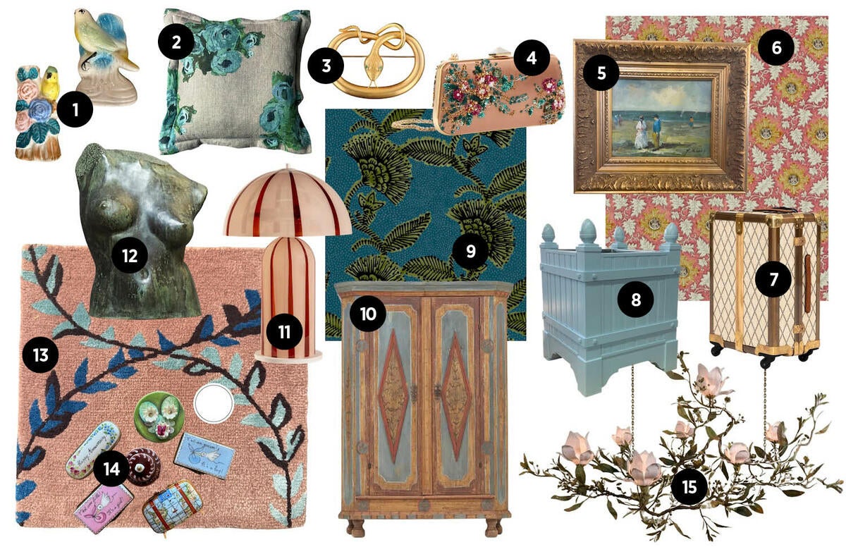 Tiffany Skilling’s inviting mix of hand-knotted rugs, floral fabrics and sculptural lighting