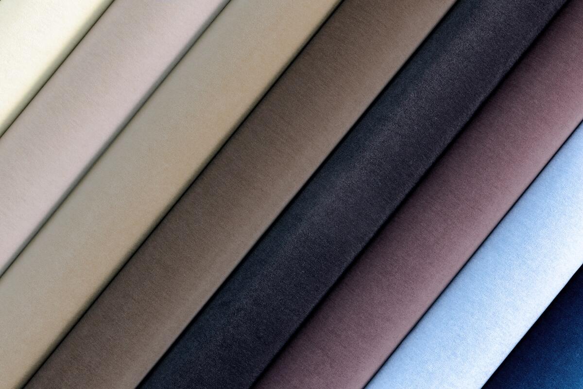 Sandra Jordan Prima Alpaca’s velvet fabric in its many colorways