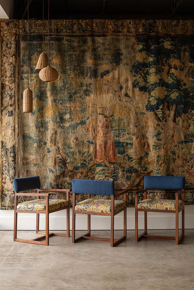 Davis says chairs are her favorite category to shop for.