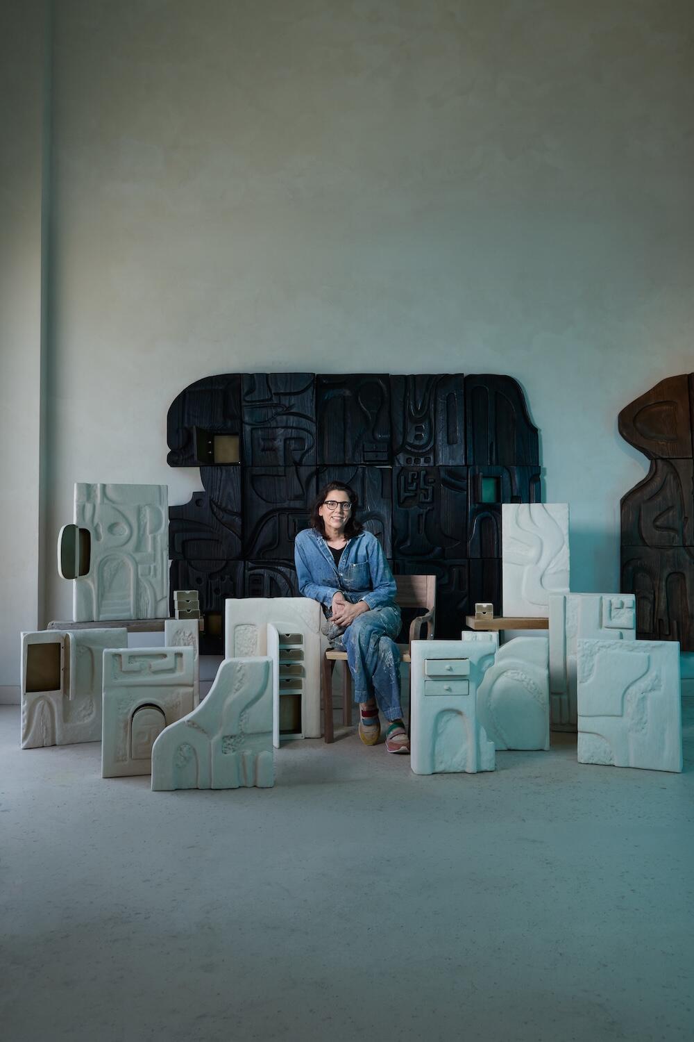 This LA sculptor crafts custom architectural elements for top designers