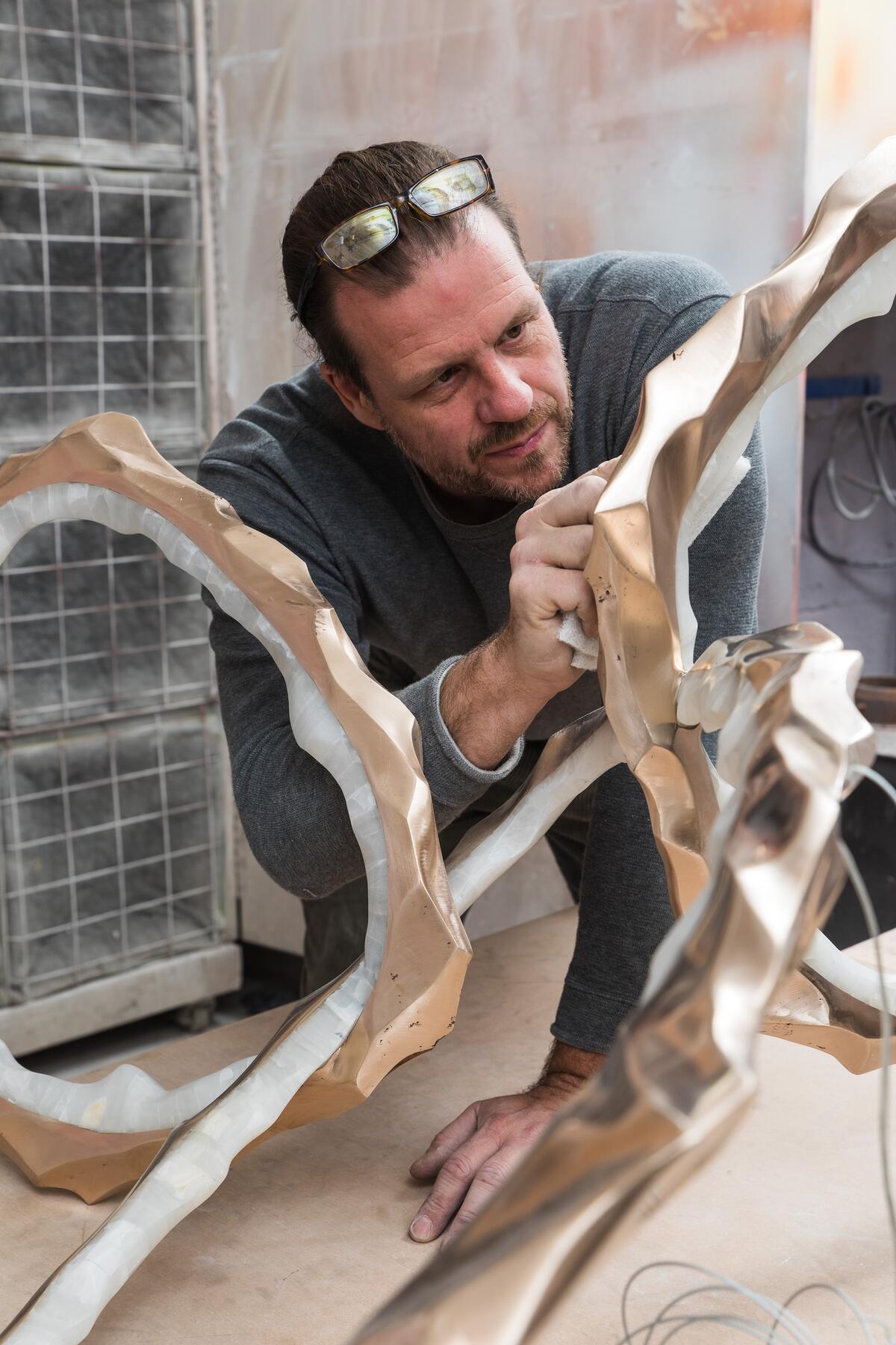 This German sculptor leads with form, and function follows