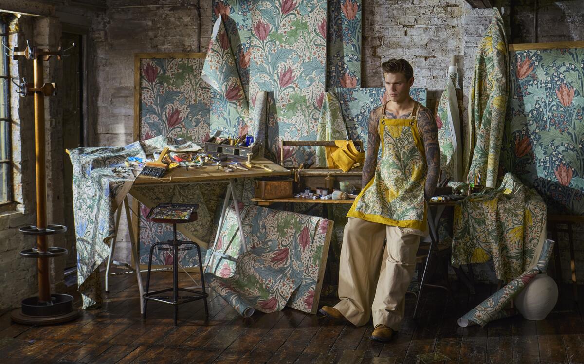 Intense colors plus impeccable craft make Morris & Co. the modern choice