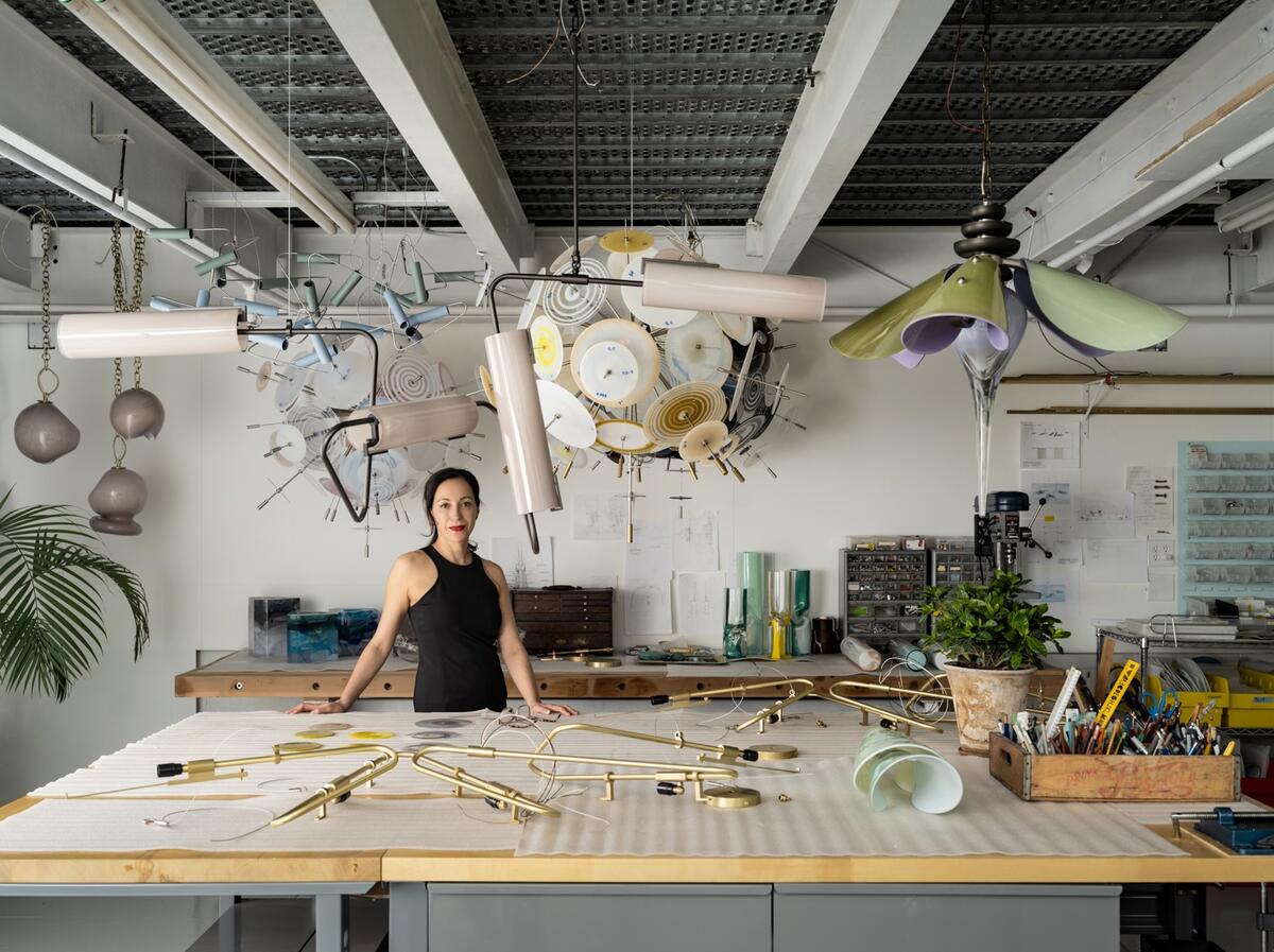 This lighting designer’s fixtures blur the line between art and engineering