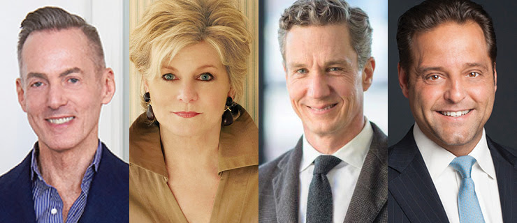 David Kleinberg, Charlotte Moss, Brian Sawyer, and Paul Scialla to be honored at NYSID