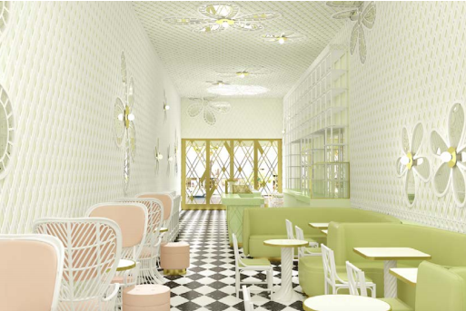 India Mahdavi unveils design for Laduree and Ralph Pucci