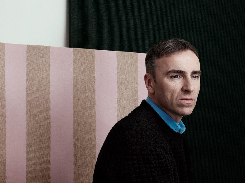 Designer Raf Simons releases latest in Kvadrat collection series