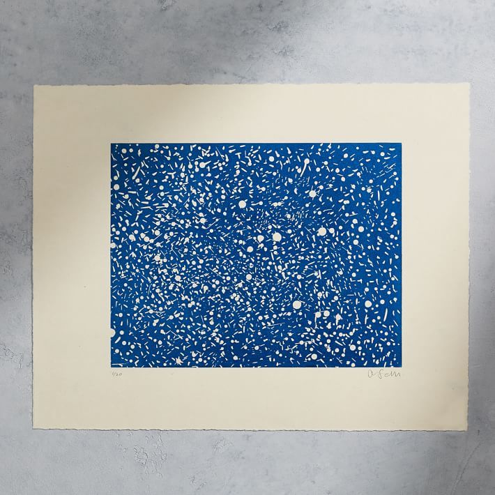 Austin, Texas-based designer and artist Jack Sanders's limited edition print, "West Texas Night Sky"