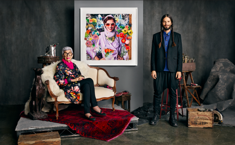 Iris Apfel and Twyla artist James Gortner