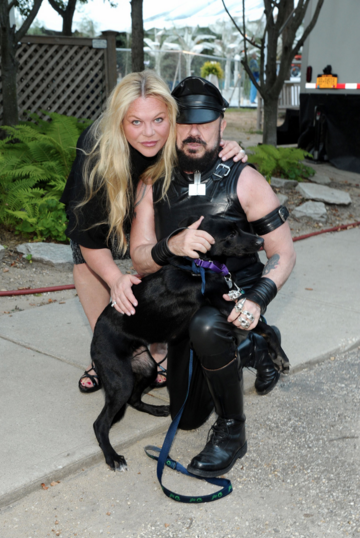 Katharina Otto-Bernstein with Peter Marino at last year's Bow Wow Meow Ball; copyright Patrick McMullan, by Owen Hoffmann/PMC