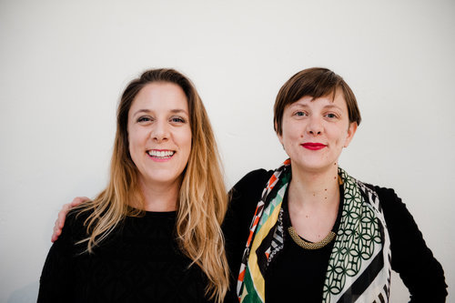Tessa and Arianna Moroder, founders of Lottozero; courtesy Claudia Corrent