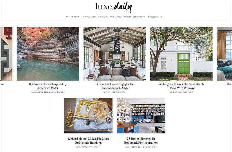 Luxe launches daily blog focused on design