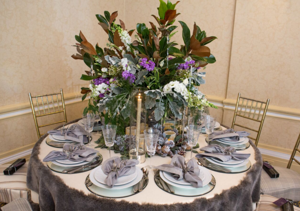 Tablescape by A-List Interiors at last year's Hope Lodge fundraiser