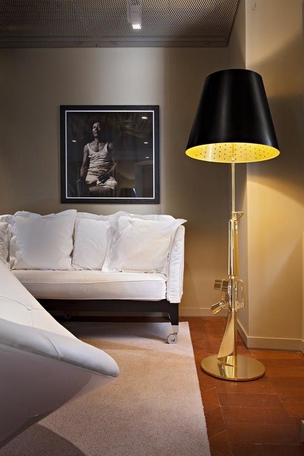 FLOS's Guns Lounge lamp by Philippe Starck