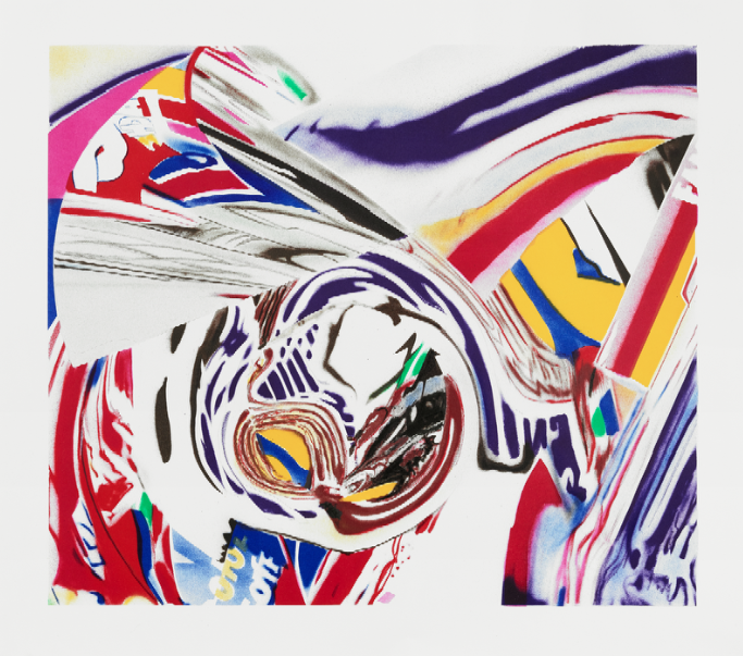 James Rosenquist's "After Berlin V," 1999