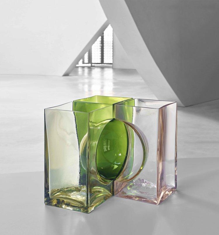 Tadao Ando and Venini's Cosmos vase series