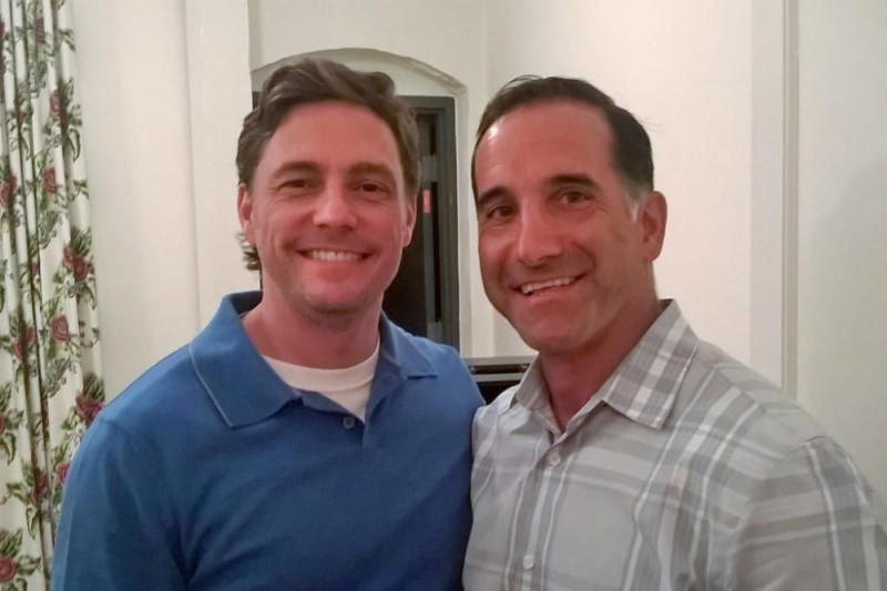 Eric Soroe (left), Jerry Galanti