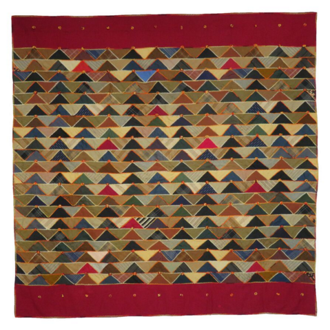 Tennessee Flying Geese quilt; courtesy Sara Kay Gallery