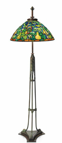 Tiffany Studios' Gourd Lamp