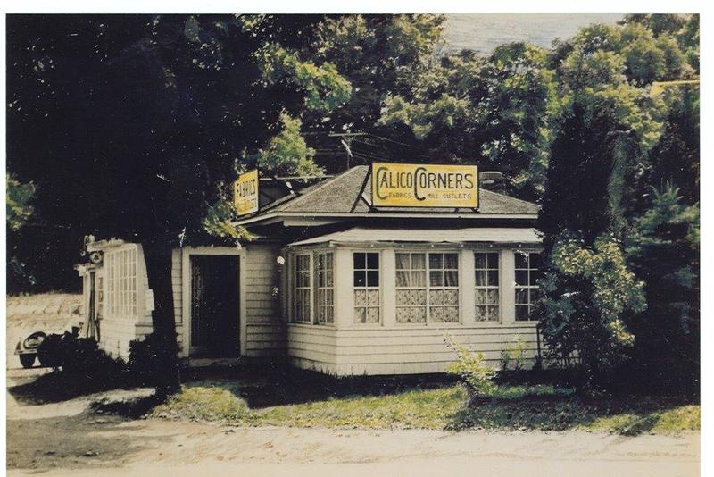 The first Calico store (then named Calico Corners) in upstate New York; courtesy Calico