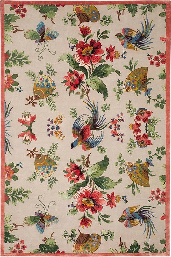 Oriental Birds; courtesy The Rug Company