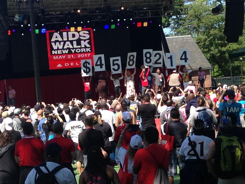 A glimpse of last year's AIDS Walk