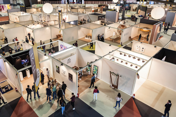 A glimpse at last year's SaloneSatellite; courtesy Salone del Mobile