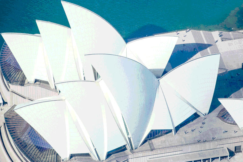 Sydney Opera House; courtesy of the Utzon Center 