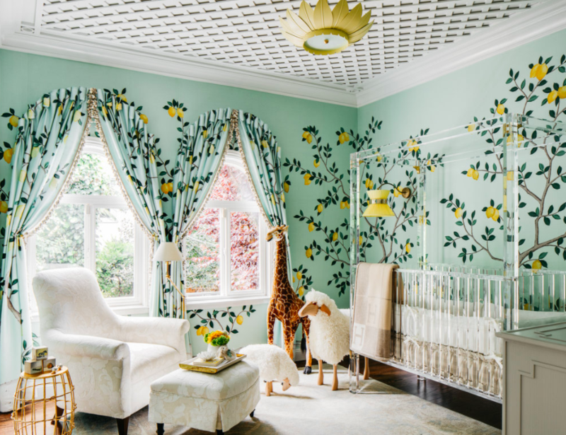 Lemon trees and a Lucite crib Inside the SF Decorator Showcase nursery