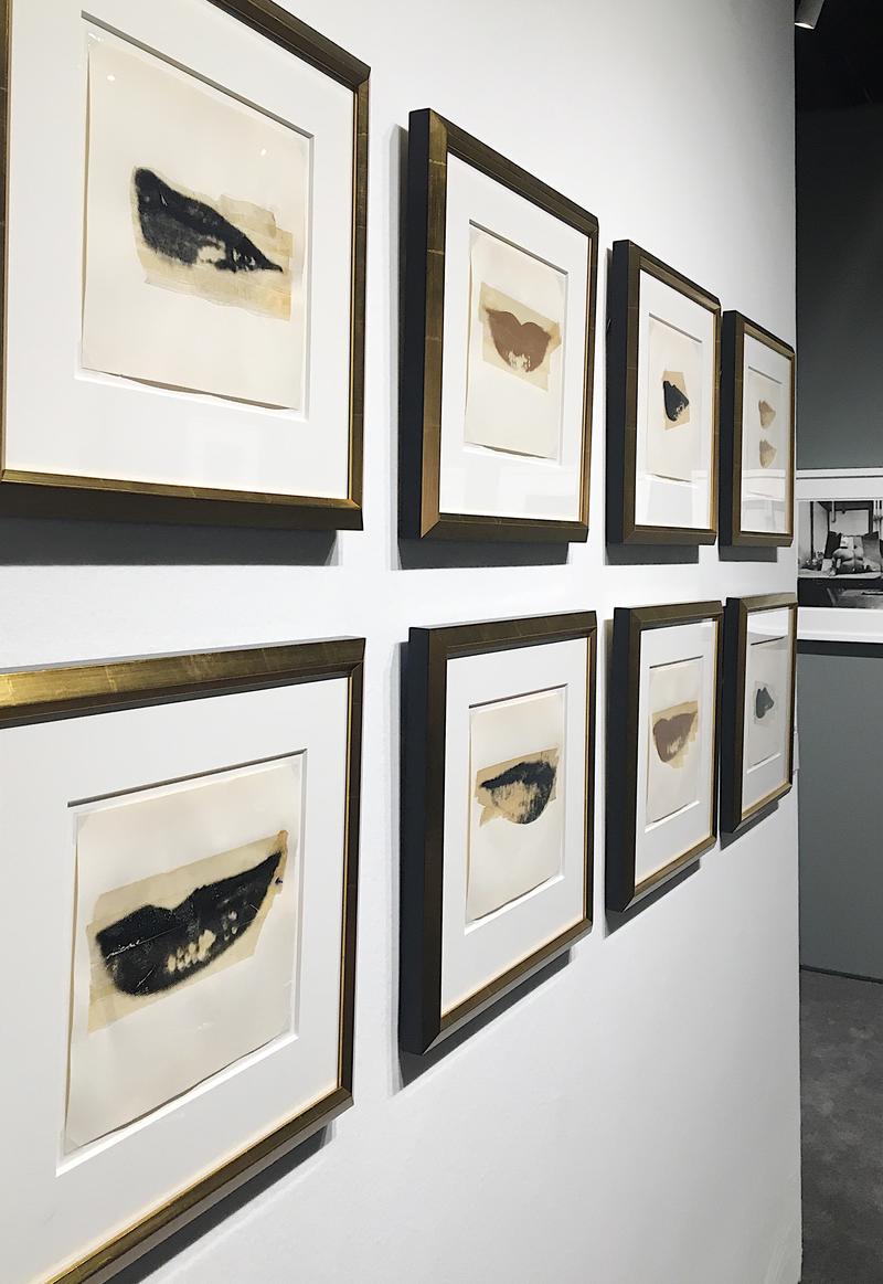 Andy Warhol Lips at Danziger Gallery; photo by Katharine Earnhardt