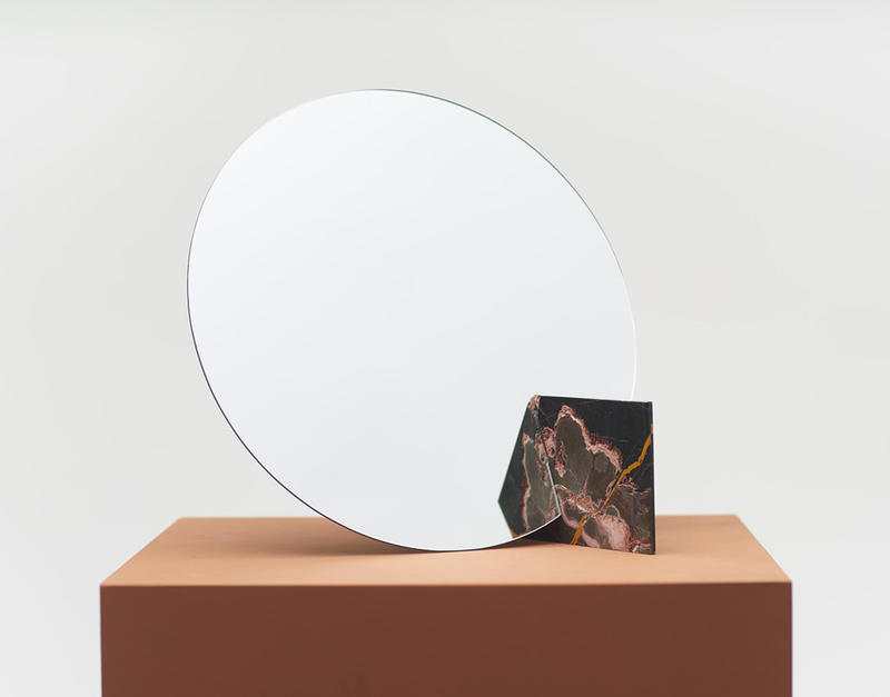 Autem Mirror by Bellamoli Studio for Sight Unseen's OFFSITE fair; courtesy Sight Unseen