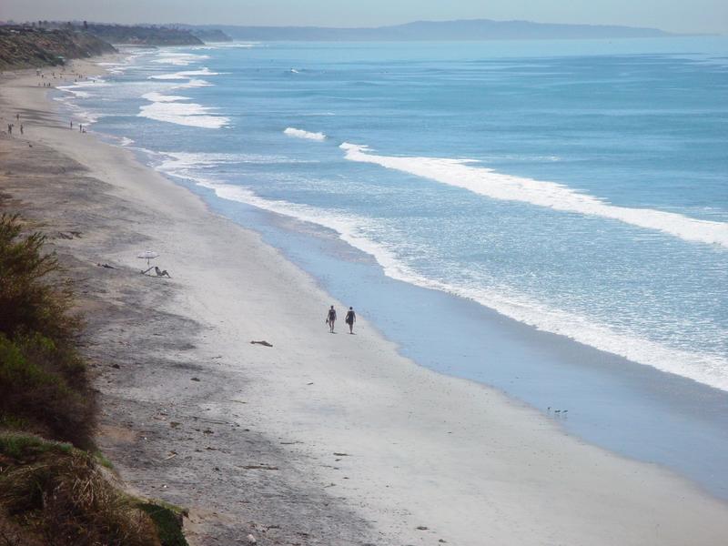 Carlsbad influences include this beach scene; courtesy Visit Carlsbad