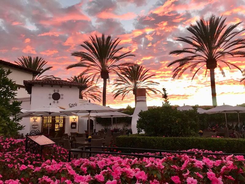 Spa Cafe Sunset; courtesy Visit Carlsbad