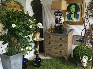 Booths at the East Hampton Antiques Show at the Mulford Farm, East Hampton