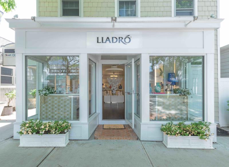 Lladro's pop-up opened in early June and runs through September; courtesy TK