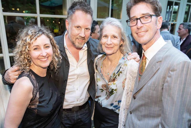 Erin Iva, Brad Ford, Eileen McComb and John Krawchuk at the celebration