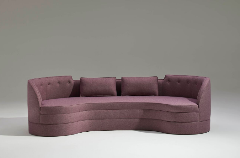 Adelina Sofa; Edward Wormley for Dunbar at Baker; courtesy Baker