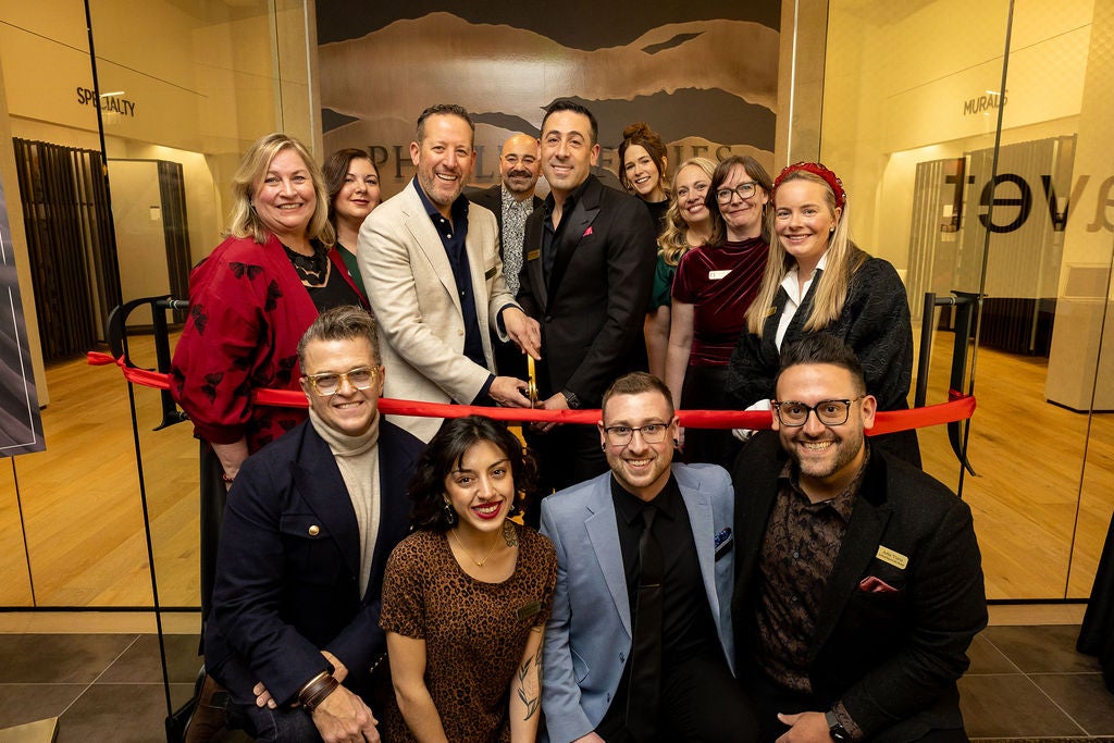 Phillip Jeffries celebrates its new showroom in Denver