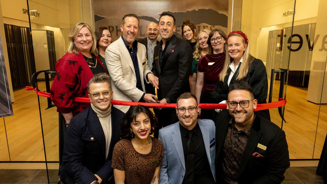 Phillip Jeffries celebrates its new showroom in Denver