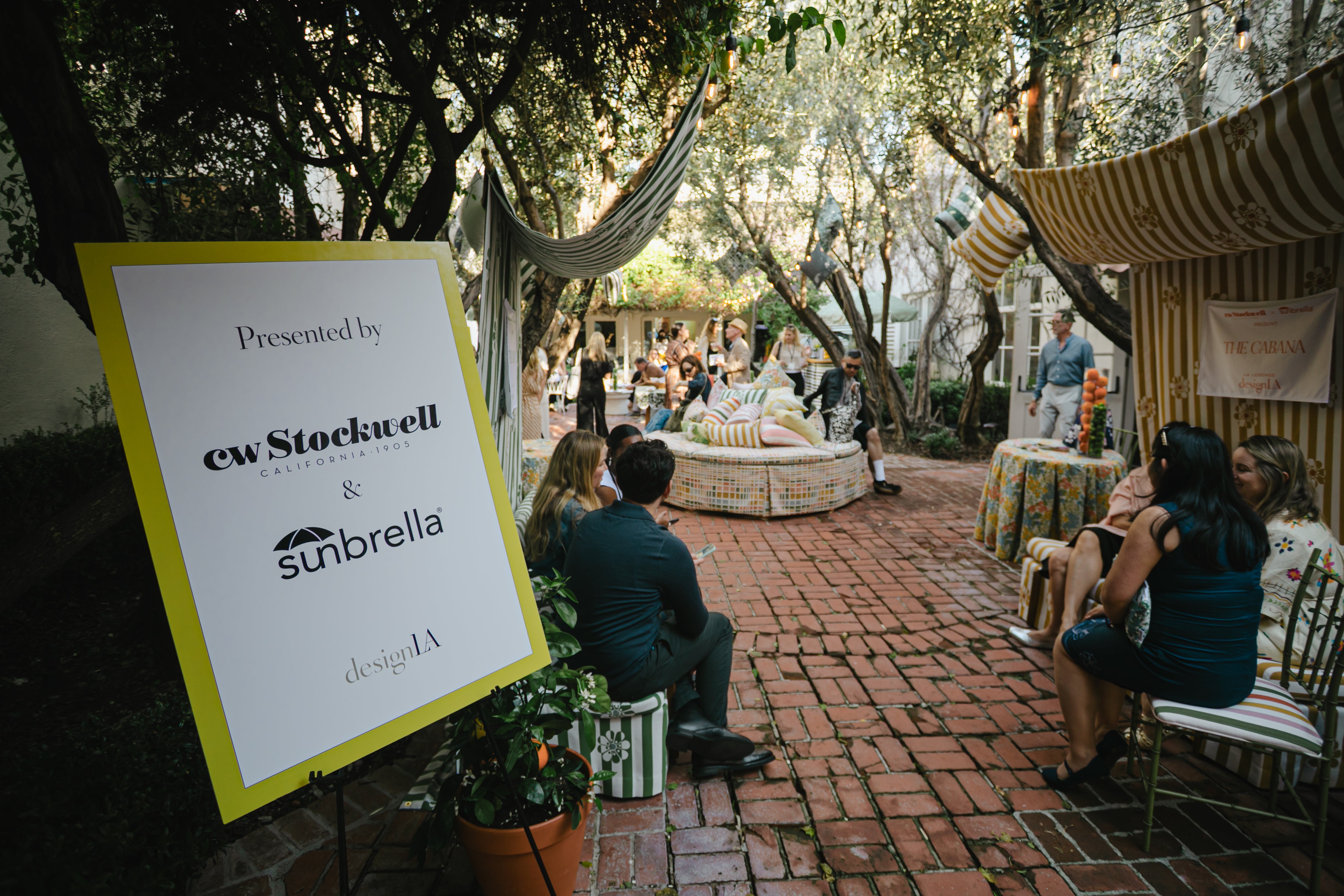 CW Stockwell x Sunbrella celebrate the JOY collection during Design LA