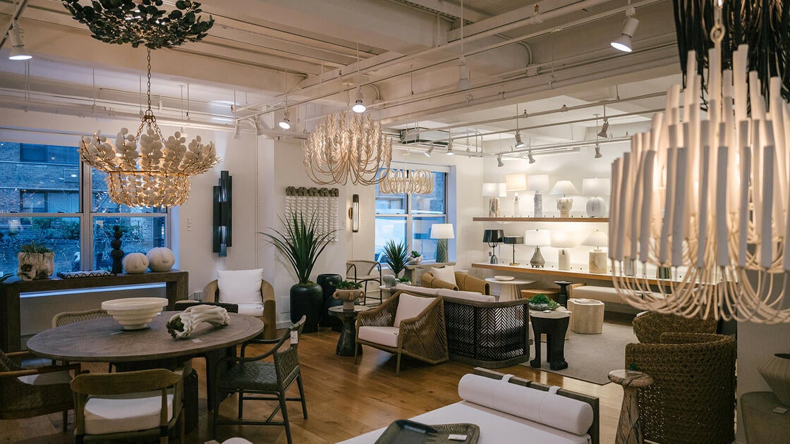 Arteriors launches Nature of Design collection in new NYDC showroom