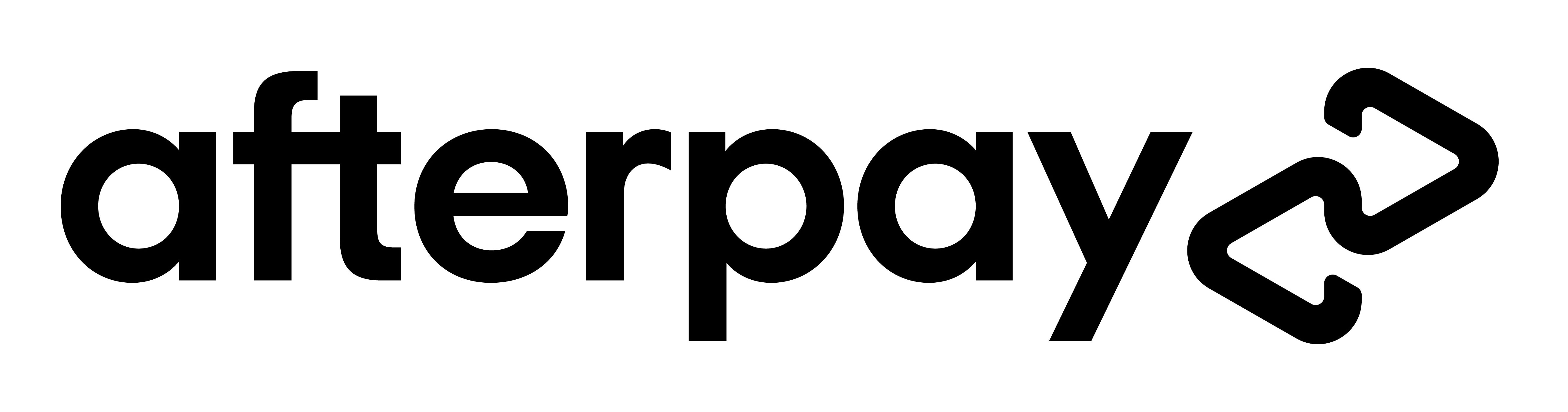 Afterpay logo blackwht