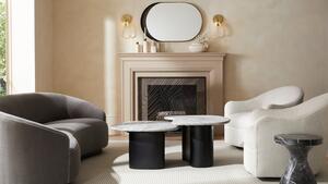 Arteriors melt coffee tables  set of 2 lifestyle 5