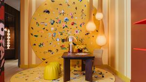 Front desk in gallery designer in residence ghislaine vinas 08