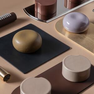 Faucets showers campaign foundry groove pebble metal finishes composition