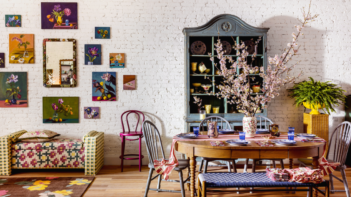 6   greenrow soho store   art wall 