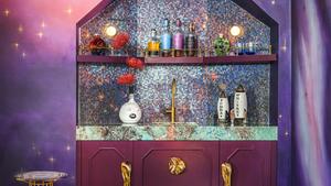 Design by noz nozawa  featuring a custom mosaic by artaic   photography by christopher stark 1 2
