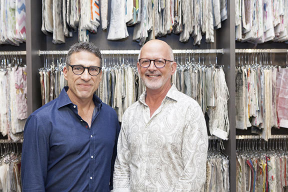 Designers Jeffry Weisman and Andrew Fisher from San Francisco
