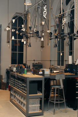 The production room.